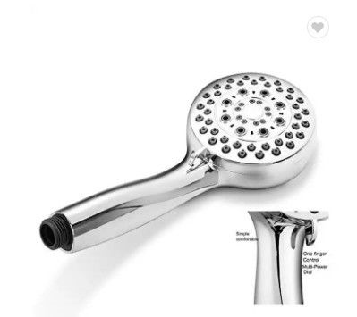 Faucets thermostatiques haute pression de style contemporain avec filtre et tête de douche à main