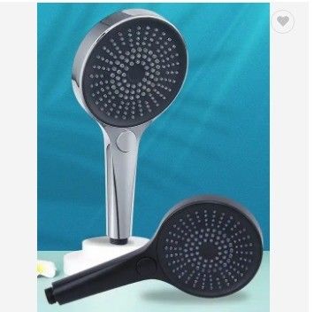Chrome Finish haute pression à trois fonctions tête de douche portative pour la refonte de la salle de bain