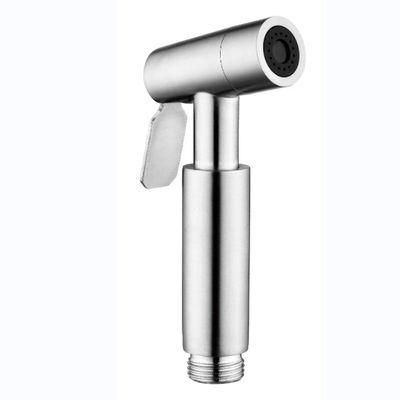 Pulvérisateur de toilettes à main en acier inoxydable avec pistolet de pulvérisation de robinet de douche à main