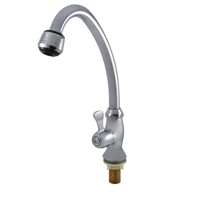 Robinet de salle de bain d'hôtel avec poignée unique et matériau en alliage de zinc pour contrôle thermostatique