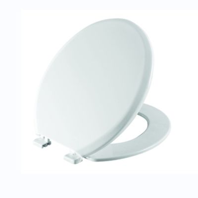 Couverture de siège de toilette ronde en polypropylène pour salles de bains modernes
