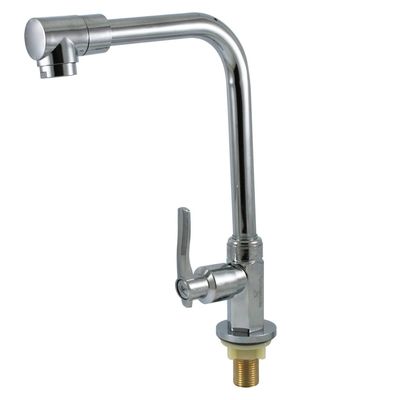 Robinet de cuisine thermostatique à poignée unique en acier inoxydable pour accessoire de robinet de salle de bain