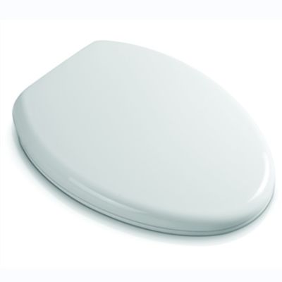 Couvercle de siège de toilette en plastique allongé standard à libération rapide durable avec un design moderne