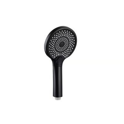Conception contemporaine à poignée unique Matte Noir Tête de douche portative pour salle de bain