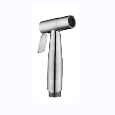 Pistolet à pulvérisation de toilette en plastique avec buse de lave-linge et écouvillon