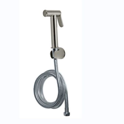 Pulvérisateur de toilette à bipède portatif gris clair durable avec porte-crochet monté au mur