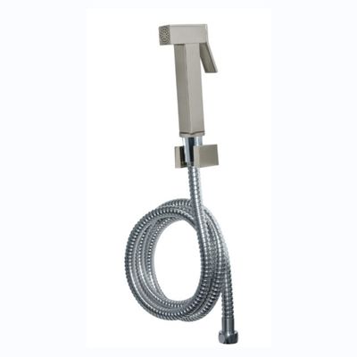 Pulvérisateur à bipède portatif en laiton gris clair pour les salles de bain chaudes et froides durables