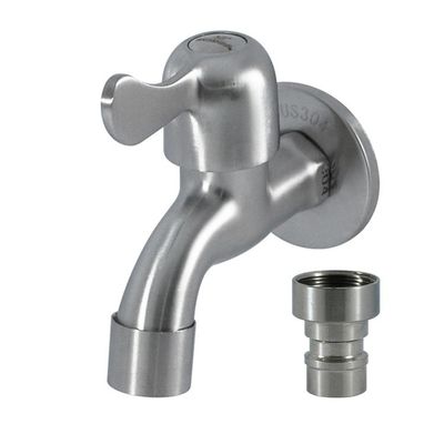 Faucets de bassin de style contemporain Installation de pont en acier inoxydable 304