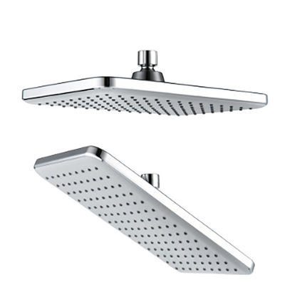Grand douche rectangulaire douche en plastique ABS en électroplatant avec finition poli