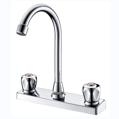 Rinceau de salle de bains, évier, évier de bain, robinet de mélangeur à main unique et haut niveau