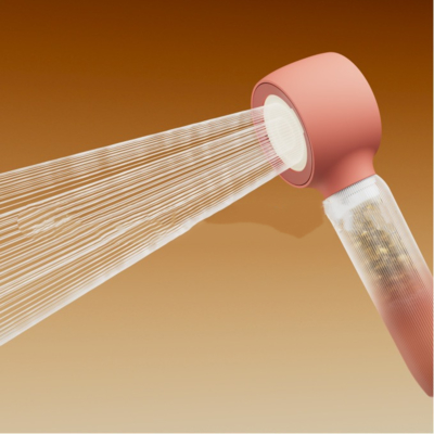 Nouveau modèle de filtre pour l'élimination du chlore, antibactérien, décomposition des métaux lourds, anti-blocage et tête de douche à pression accrue
