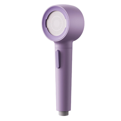 Tête de douche haute pression avec buse de pulvérisation rotative à 360° qui peut être arrêtée avec un seul bouton. 4 modes de pulvérisation pour masser la douche de salle de bain.