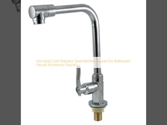 Faucon de cuisine en acier inoxydable chaud et froid pour salle de bain Faucon accessoire Faucon