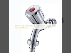 Des robinets modernes en plastique ABS chrome pour machine à laver