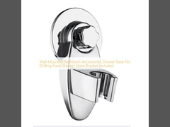 Accessoires de salle de bains montés sur le mur Base de douche Pas de forage