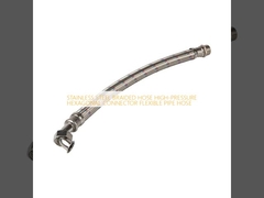 Tuyaux en acier inoxydable tissés à haute pression