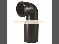 Accessoires de toilette de salle de bain, réservoir encastré, tuyau d'évacuation mural, coude de toilette, tuyau d'arrivée