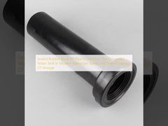 Le tuyau en caoutchouc noir PP scellé est utilisé pour le réservoir d'eau encastré dans les toilettes modernes de salle de bain, pour le drainage direct des eaux usées.
