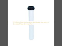 Raccord de cuvette de WC 300mm avec joint d'étanchéité en caoutchouc pour tuyau d'arrivée d'eau de réservoir encastré