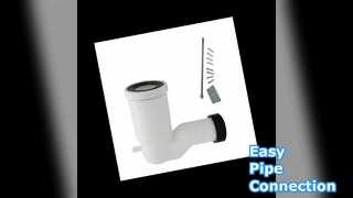 Panneau de WC de connecteur de tuyau en PVC vers le drainage