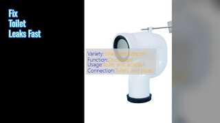 Le connecteur de tuyau de toilette répare les fuites